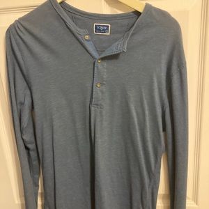 J Crew Garment Dyed Henley